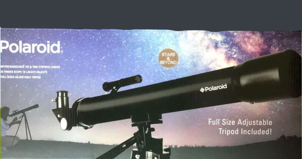 how to use polaroid telescope