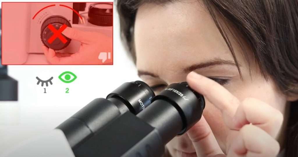 what is diopter adjustment in microscope