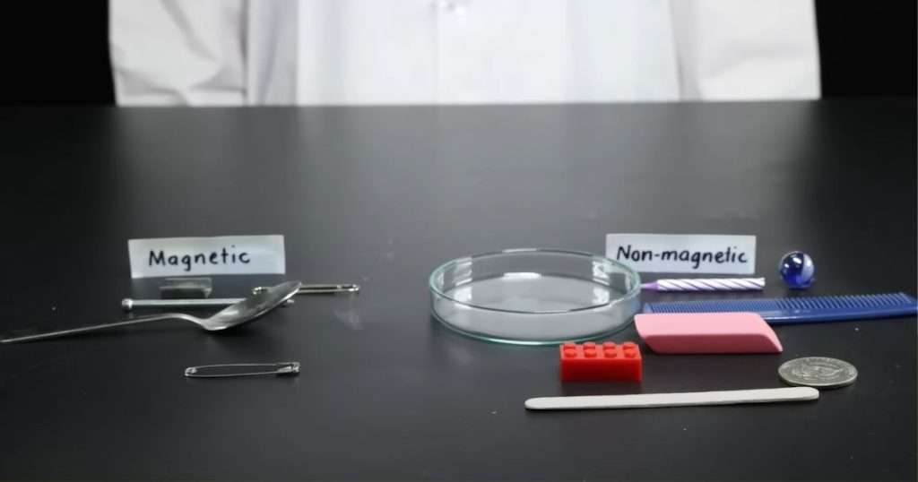Magnetic objects different from nonmagnetic objects