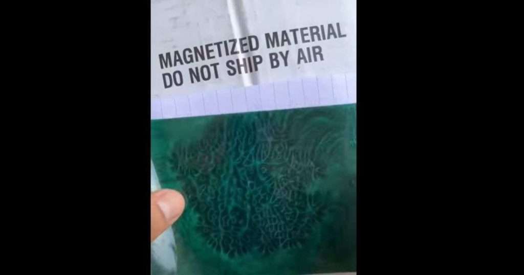 bring magnets on a plane